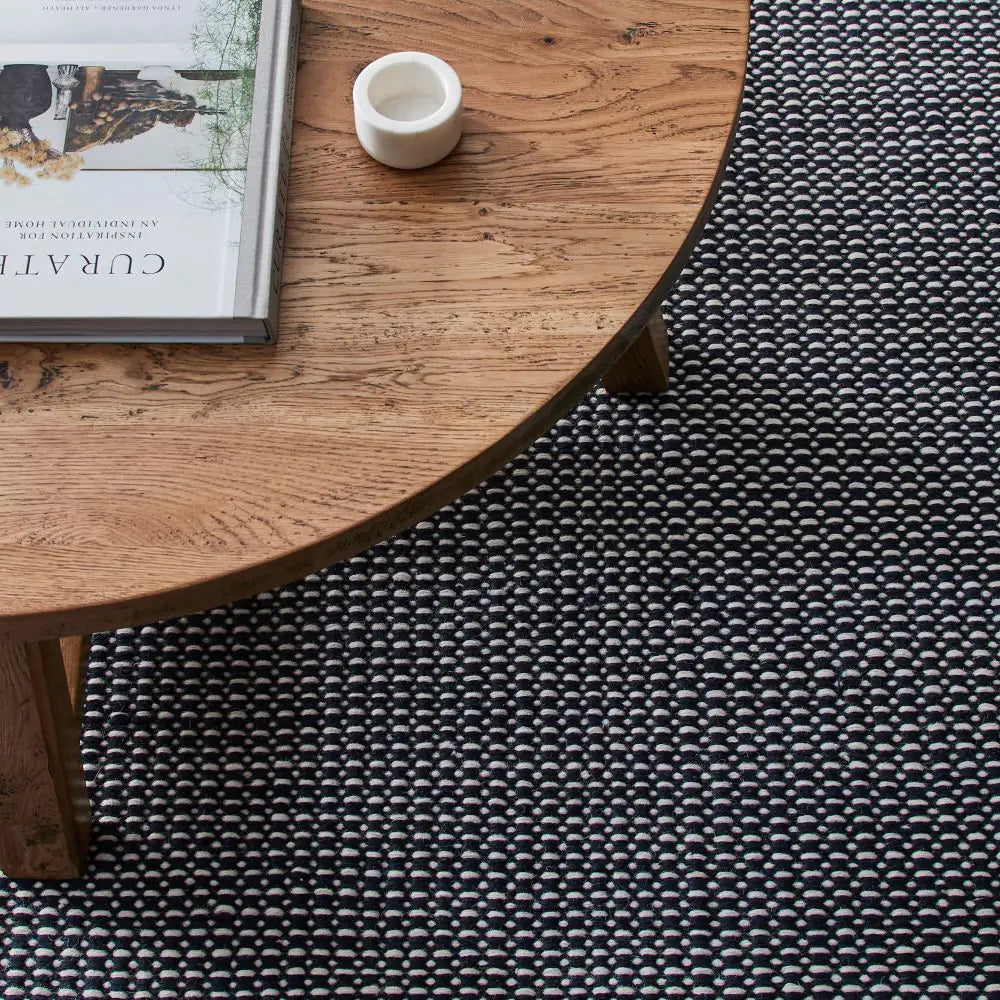 Daara Rug - Ink : Let your floor tell a story of heritage and artistry