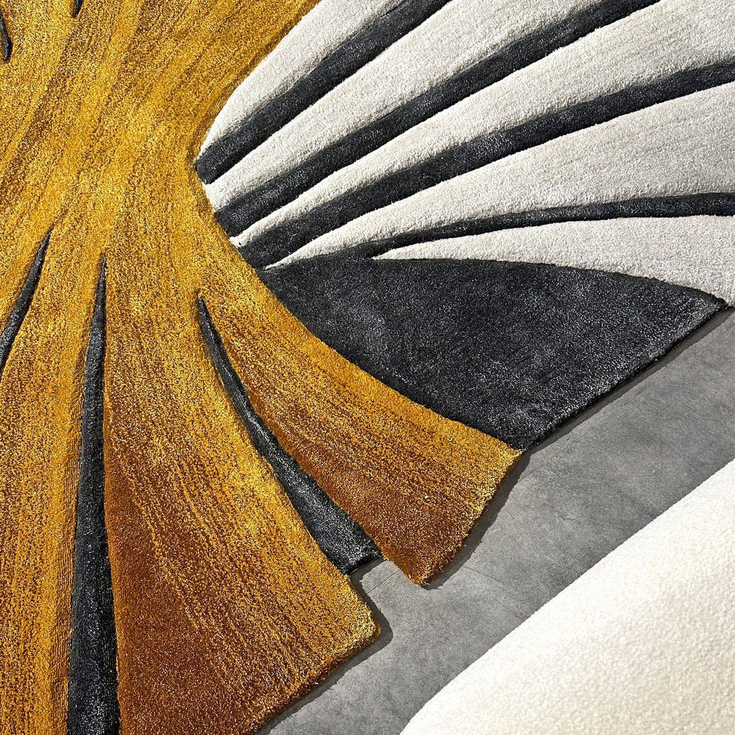 Custom Geometric Bespoke Tufted Rugs-Bisha-Rugs
