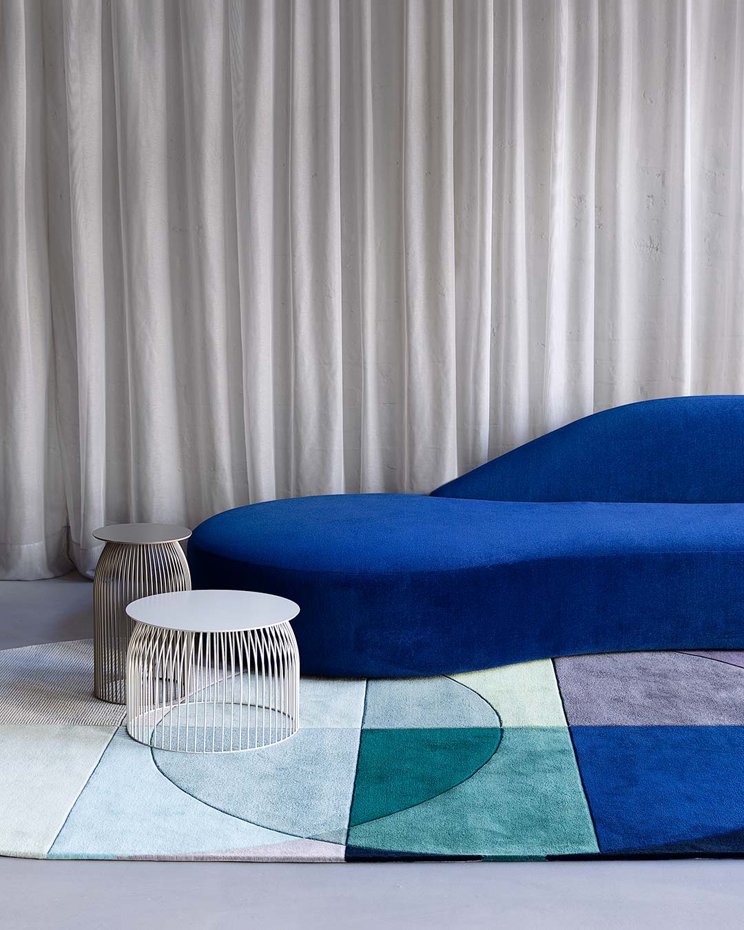 Ocean Multicolor Modern Design Area Rug-Bisha Rugs