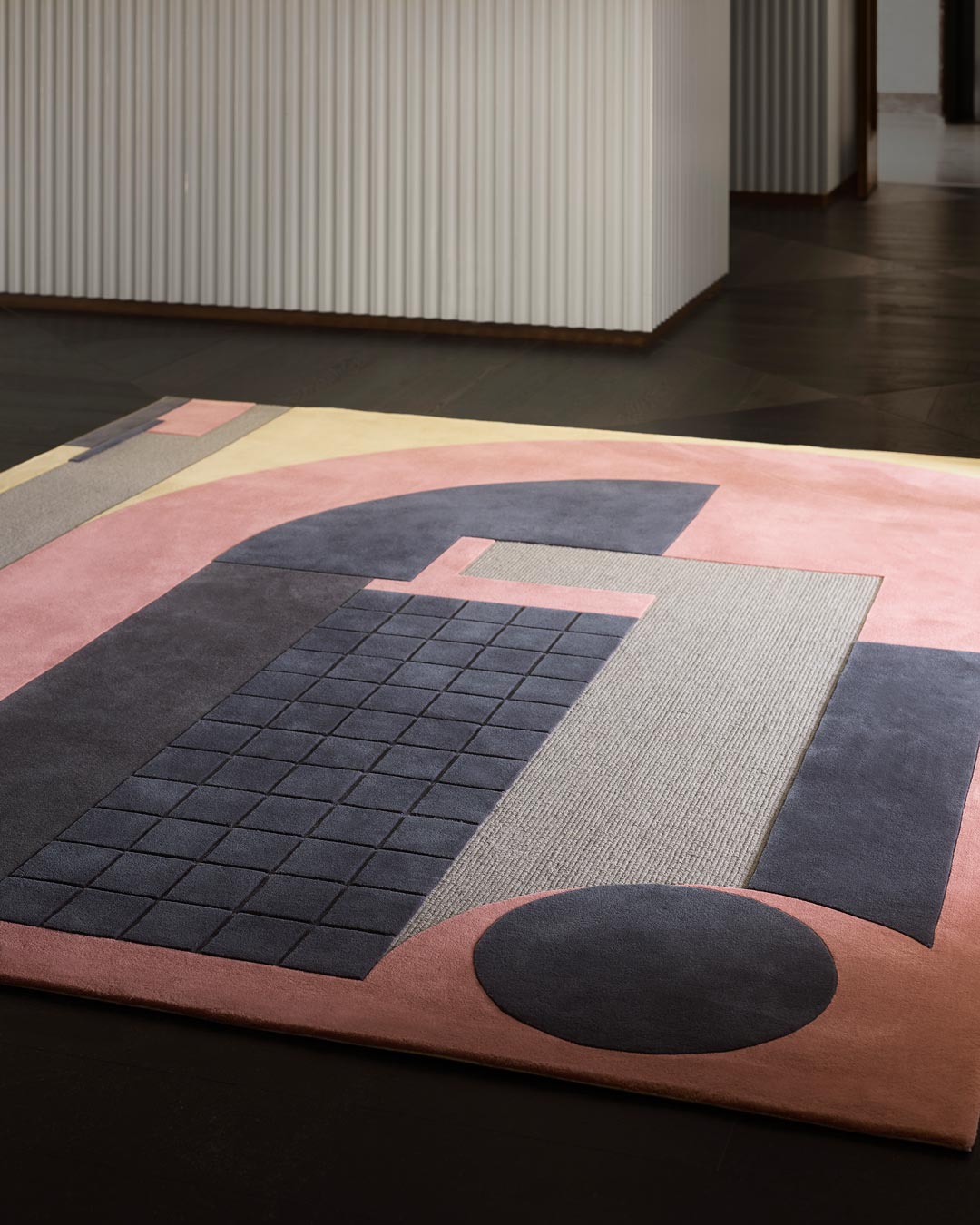 Erte Geometric Modern Hand-Tufted Rug-Bisha Rugs