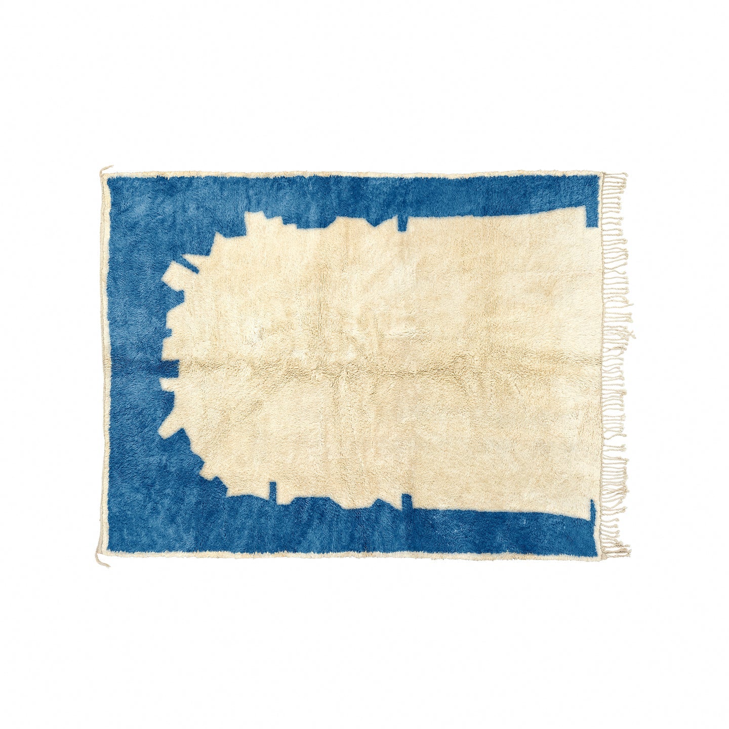 ARCH - Azure + Natural Bisha Rugs