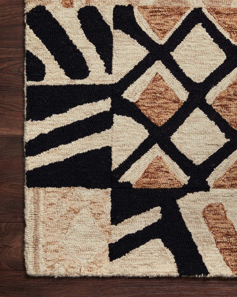 Hand Tufted Tobacco / Natural Area Rug
