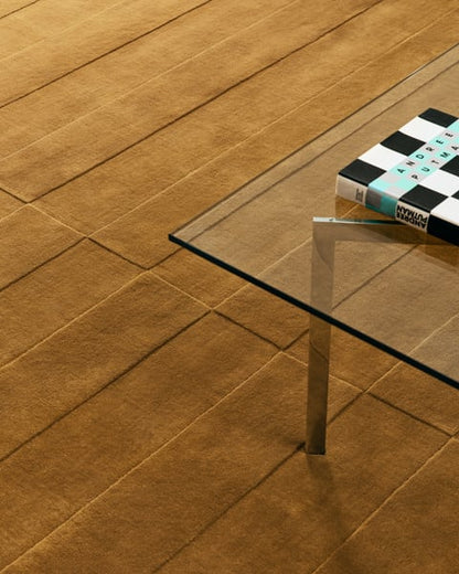 Light Brown Color Hand Tufted Leo Rug-Bisha Rugs