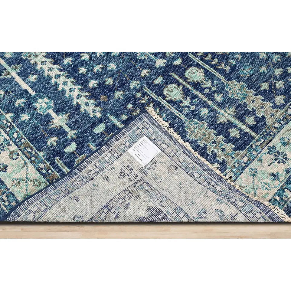 Hand Knotted Turkish Oushak  Wool Area Rug