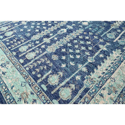 Hand Knotted Turkish Oushak  Wool Area Rug