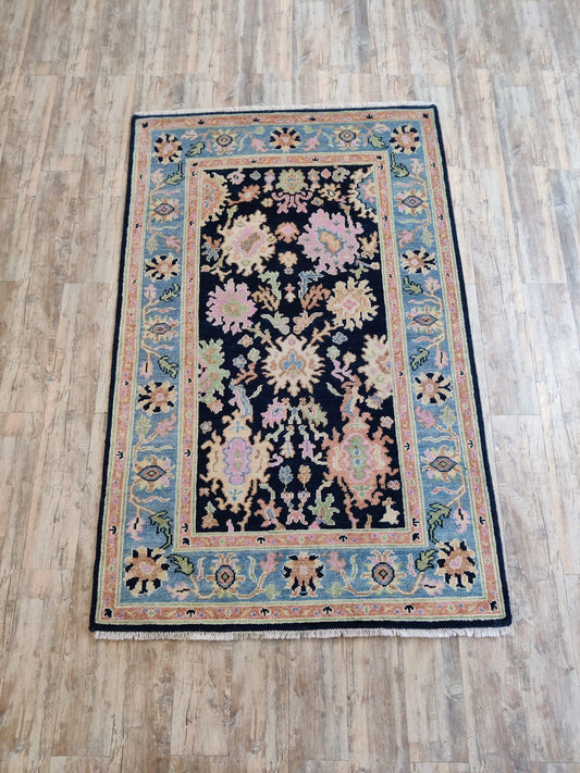 Handmade Contemporary Oushak Wool Area Rug