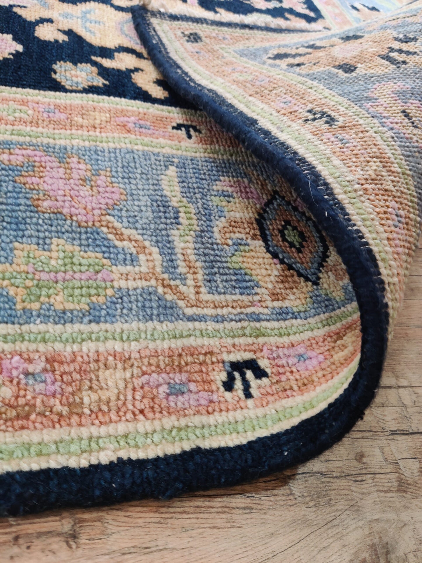 Handmade Contemporary Oushak Wool Area Rug