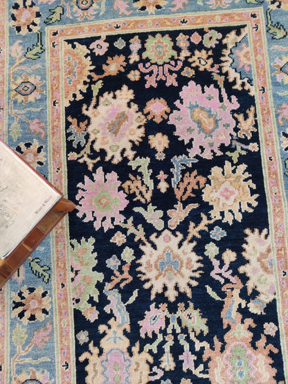 Handmade Contemporary Oushak Wool Area Rug
