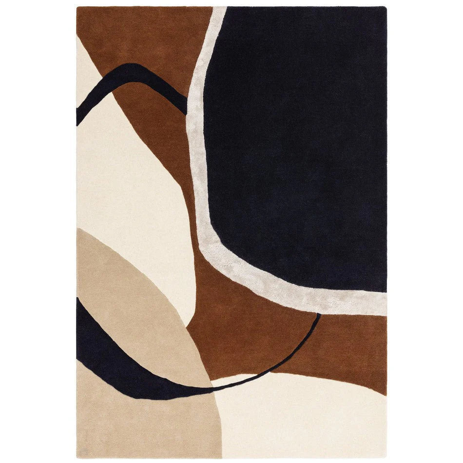Signature Modern Geometric Hand-Tufted Rug -Bisha Rugs
