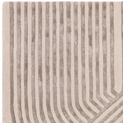 Solsitice Modern Geometric Hand-Tufted Rug -Bisha Rugs