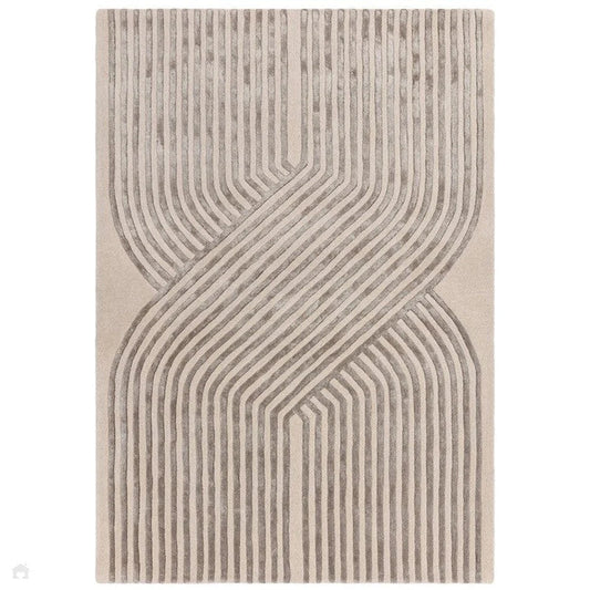 Solsitice Modern Geometric Hand-Tufted Rug -Bisha Rugs