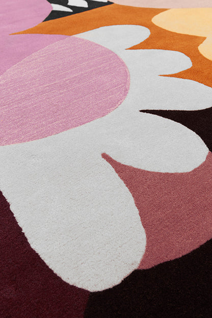 Harlequin Geometric Modern Design Hand-Tufted Area Rug-bisha-rugs