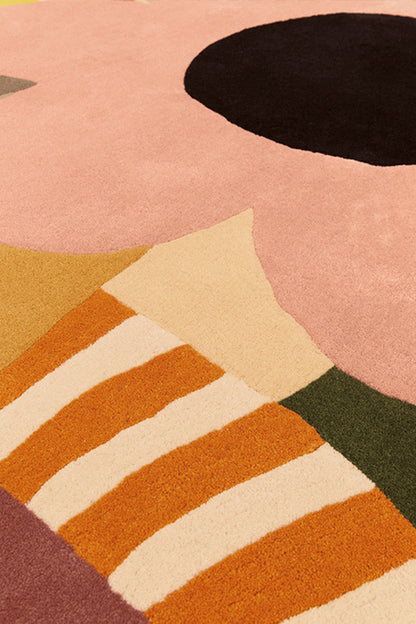 Jumble Garden Modern Design Hand-Tufted Area Rug-bisha-rugs