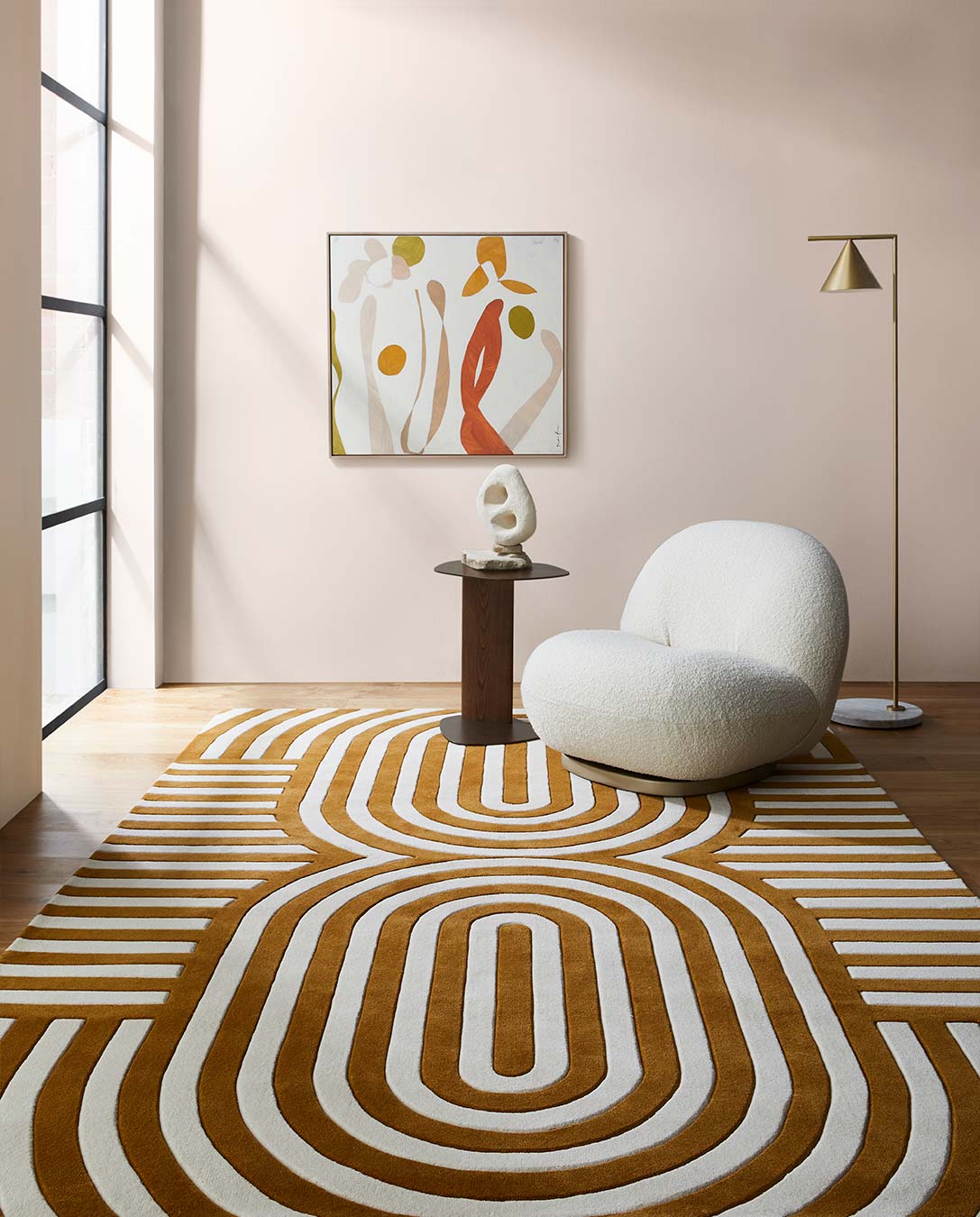 Walter Hand-Tufted Modern Area Rug-Bisha Rugs