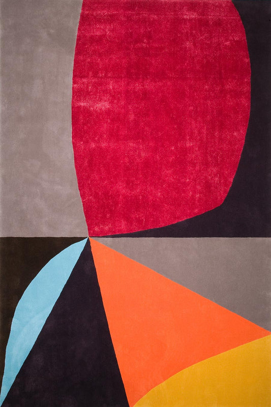 Eight ways Geometric Modern Design Hand-Tufted Rug