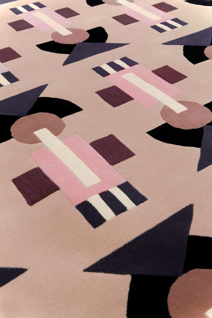 Maja Geometric Design Hand-Tufted Area Rug-bisha-rugs