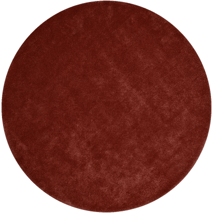 Napoleon Cut Tabasco Red Modern Design Hand-Tufted Round Rug-bisha-rugs