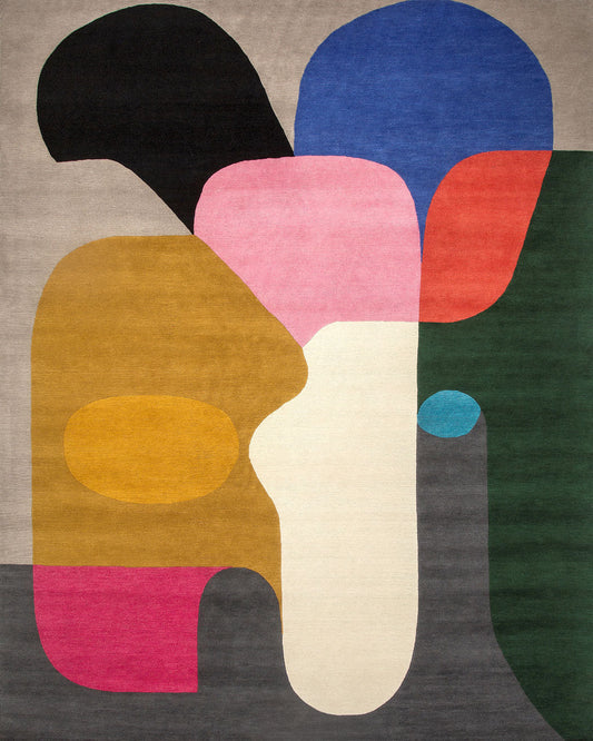 Crowded Room Modern Design Hand Tufted Rug-bisha-rugs