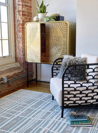Multicolor Modern Design Hand Tufted Area Rug-Bisha Rugs