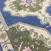 Blue Oushak Rug: Hand-Knotted Wool & Cotton Turkish Rug
