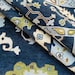 Hand-Knotted Dark Blue Oushak Rug - New Zealand Wool, Traditional Design