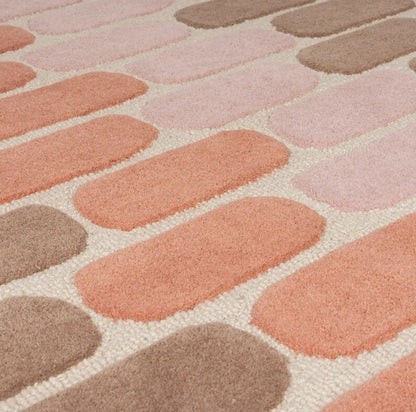 Multicolor Modern Design Hand-Tufted Rug-Bisha Rugs