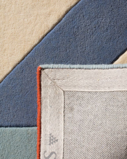 Multicolor Modern Hand Tufted Carpet