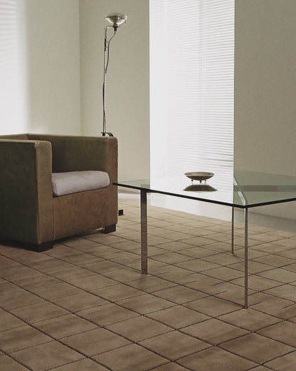 Modern Brown Color Hand Tufted Rug-Bisha Rugs
