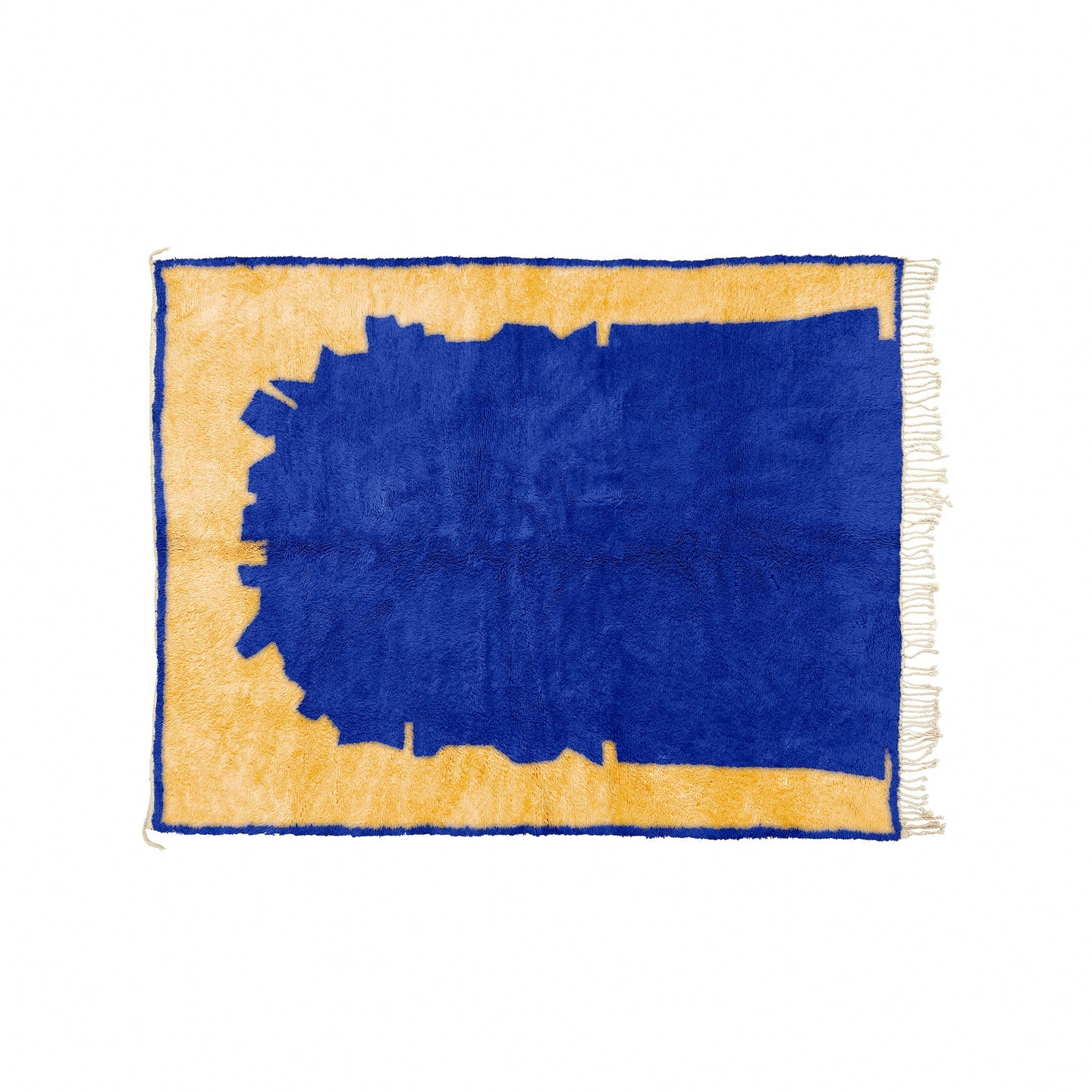 ARCH - Blue + Yellow Bisha Rugs