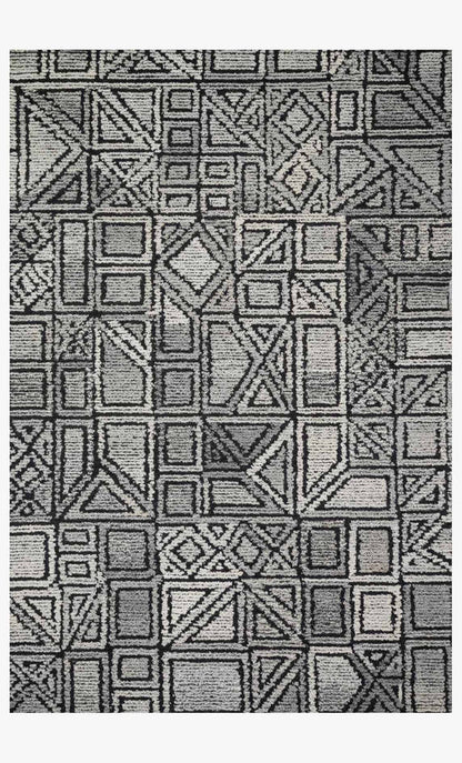 Hand Tufted Charcoal / Grey Area Rug