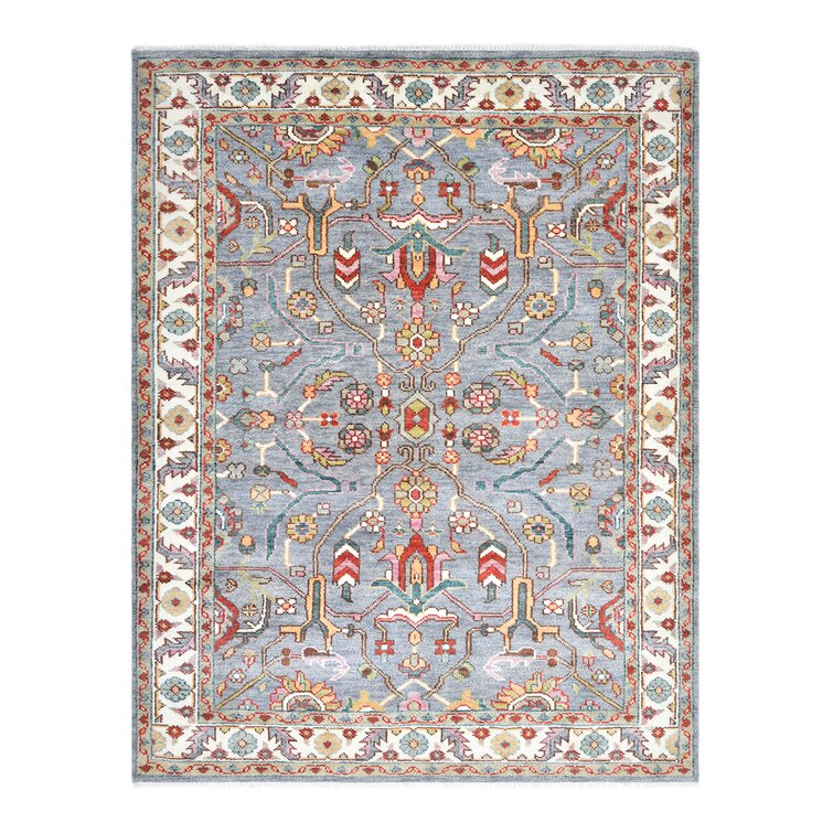 Multicolor Traditional Design  Wool Area Rug