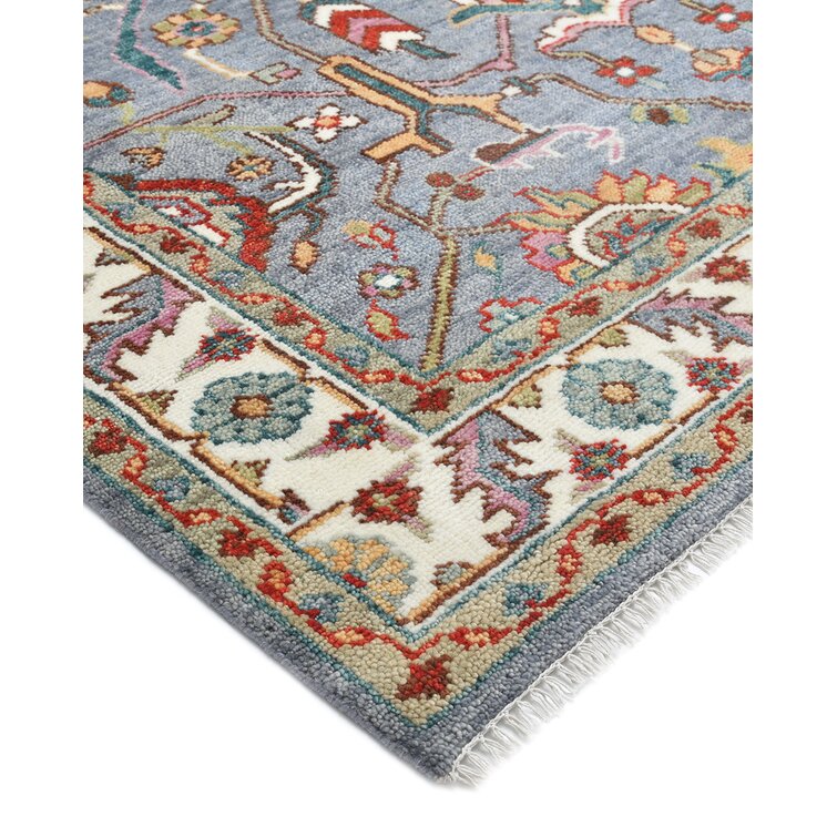 Multicolor Traditional Design  Wool Area Rug
