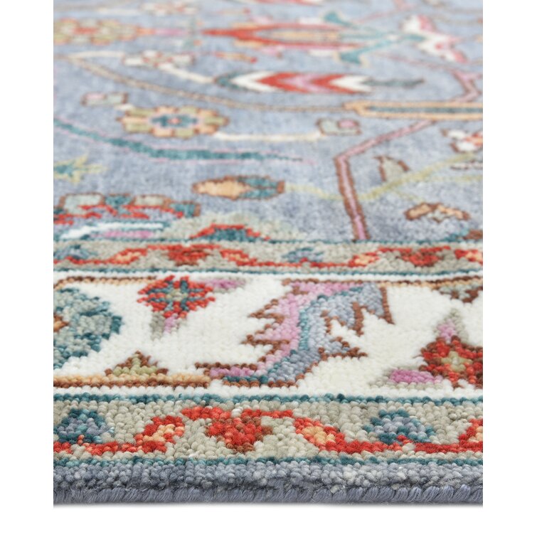 Multicolor Traditional Design  Wool Area Rug