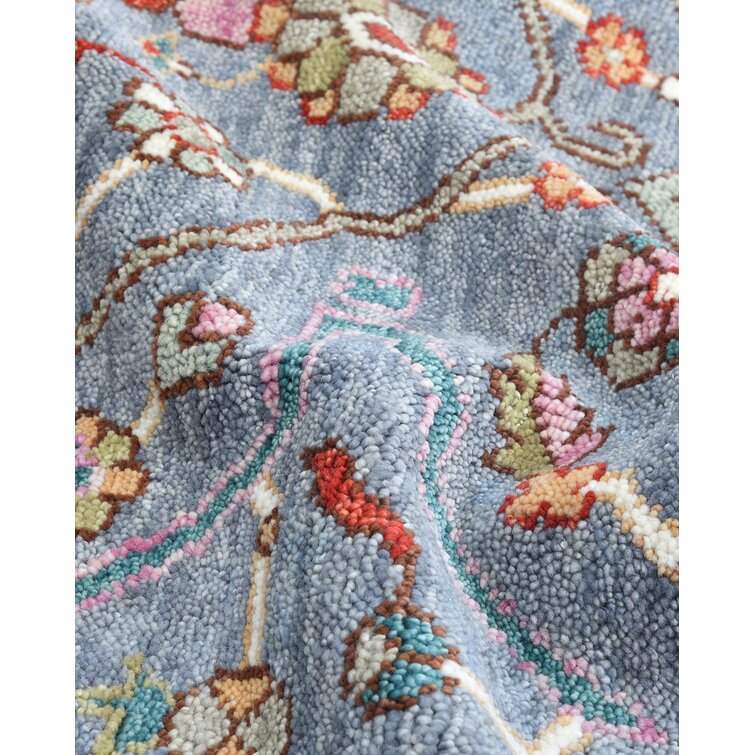 Multicolor Traditional Design  Wool Area Rug