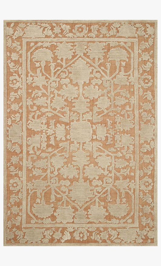 Hand Tufted Terracotta / Antique Area Rugs