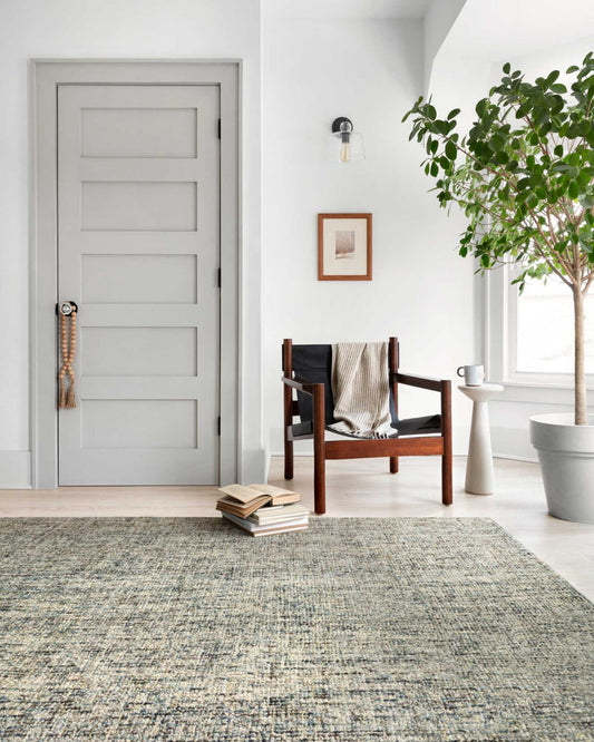 Hand Tufted Ocean and  Sand Area Rug