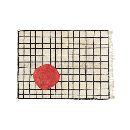 Dot - Red Bisha Rugs