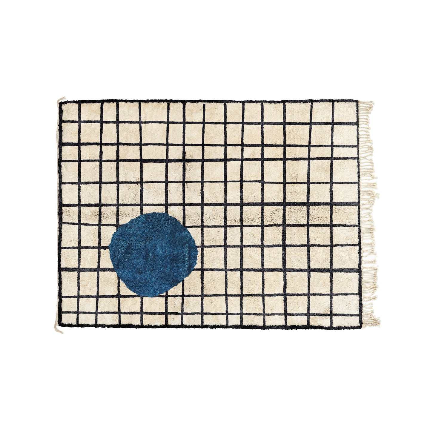 Dot - Blue Bisha Rugs