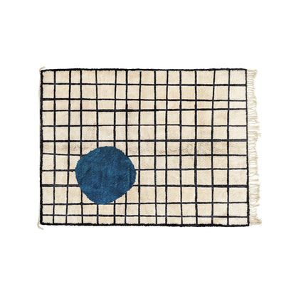 Dot - Blue Bisha Rugs