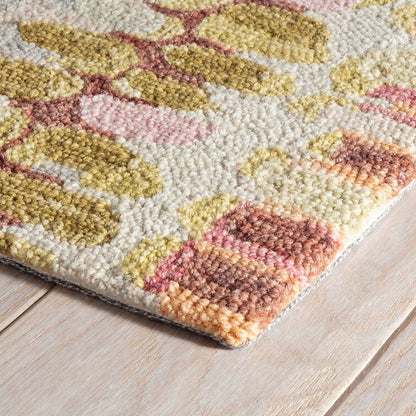 Multicolor Modern Hand Tufted  Wool Area Rug