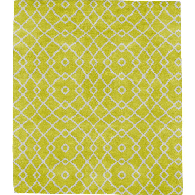 PG066 Tufted Wool Geometric Area Rug